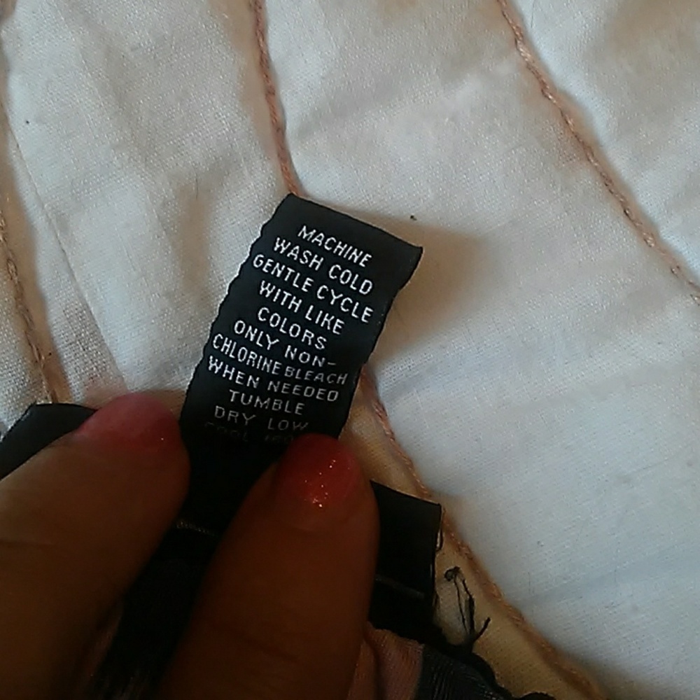INC pink black dress - Picture 8 of 8